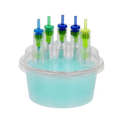 Caja de 50 Vasos de Enjuague Para Cartuchos Saferly