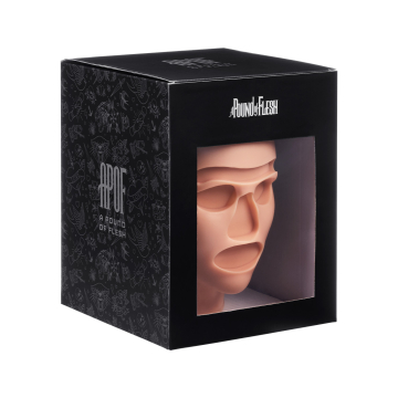 A Pound of Flesh - Cabeza Modular Para Practicar Tattoo, PMU y Piercing - Tono Fitzpatrick 2