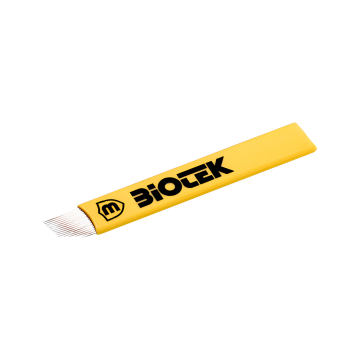 Caja de 25 Biotek Microblading Blades 0.18 mm - Flexy 16C