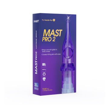 Caja de 20 Cartuchos DragonHawk Mast Pro 2 - Medium Taper - Round Magnum Turbo