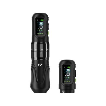 EZ P6 Wireless Tattoo Pen con Batería Adicional - Black