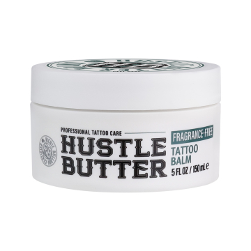 Hustle Butter Deluxe® - Bote Cuidado Orgánico Para el Tatuaje Sin Fragancia 150ml (5oz)