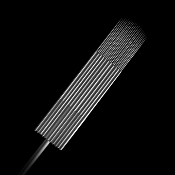 Caja De 25 Agujas Esterilizadas Para Tatuar Killer Ink Precision 0.35MM Magnum Curvada