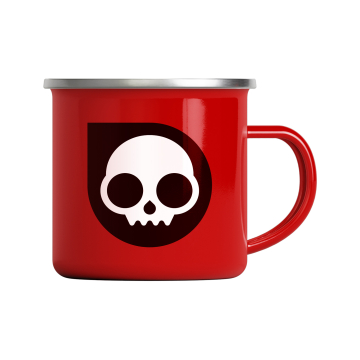 Killer Ink - Sid the Skull Taza de Viaje Esmaltada