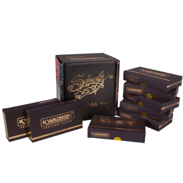 Caja de cartuchos de agujas Kwadron & Dmitriy Samohin - Colour Works (8 x 20 cartuchos)
