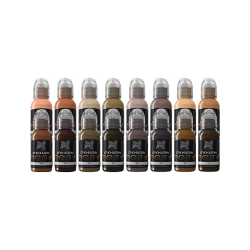 Tinta Para Tatuar World Famous Limitless Tattoo Ink - Set Sasha O'Kharin RGBY - 16x 30 ml