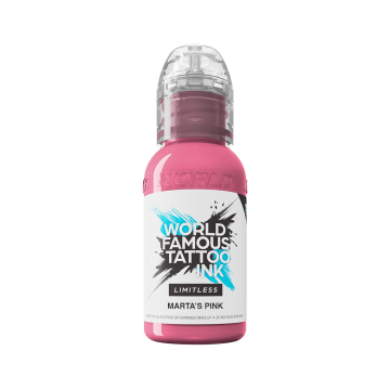 Tinta Para Tatuar World Famous Limitless - Marta's Pink 30 ml