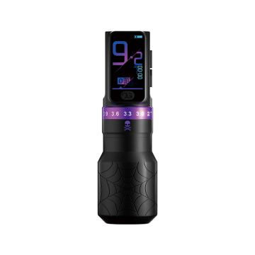 OG Black Widow Wireless Tattoo Pen - Longitud de Carrera Ajustable