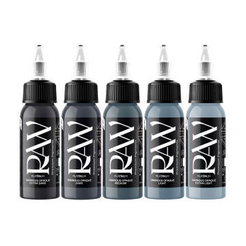 Raw Ink - Set Ominous Opaques - 5x 30ml (1oz)