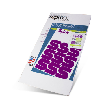 Reprofx Spirit Classic - Paquete De 100 Hojas Papel Hectográfico Purple Thermal (21,5 x 35,5cm)