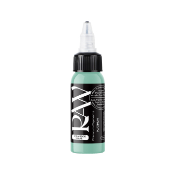 Raw Pigments Platinum - Shamrock Shake Tattoo Ink - 30ml