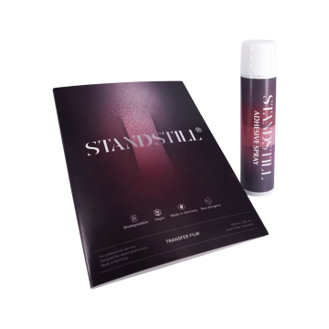 Caja de 25 StandStill - Láminas de Tranferencia y Spray Adhesivo para Plantillas