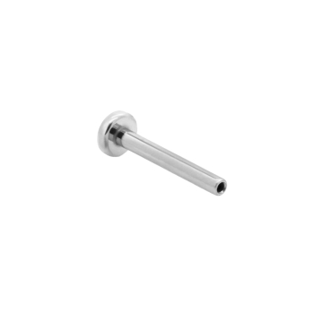 Barra labret de disco plano sin rosca de titanio de Tilum