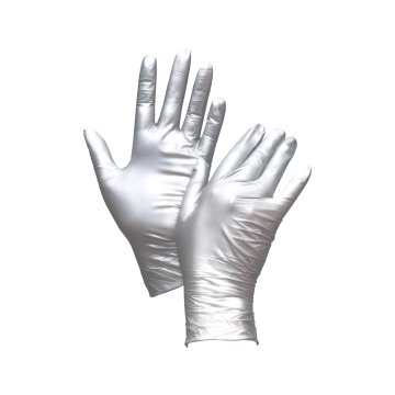 Caja de 100 Guantes de Nitrilo Unigloves Fancy Silver