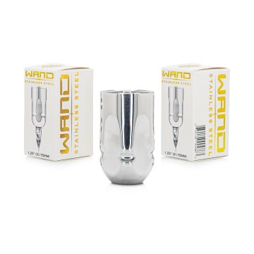 Bishop Wand Grip Stainless Steel 1.25"