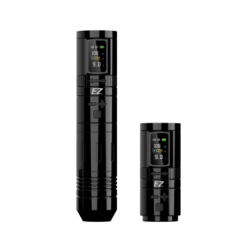Máquina Pen Inalámbrica EZ EvoTech Pro con Batería Adicional - Negro