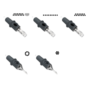 Caja de 10 cartuchos de agujas Killer Ink Precision - Todas las configuraciones