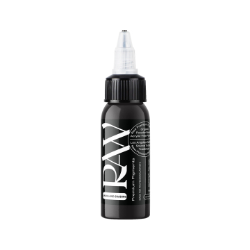 Raw Premium Pigments - Lining & Shading Black Tattoo Ink 30ml