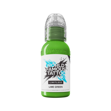 Tinta Para Tatuar World Famous Limitless - Lime Green 30 ml