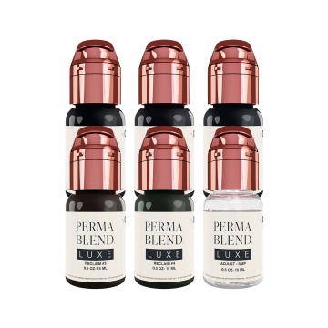 Pigmentos Para PMU Perma Blend Luxe - Set Reclaim de Stevey G. - 6x 15 ml