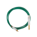 Cable RCA de silicona recto «Medusa Silicone Range» de Evolution Cords (2 m) - Negro