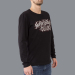 Camiseta de manga larga Luxury Hustle Wear El Whyner «Hustle Butter Deluxe» en negro