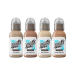 Tinta Para Tatuar World Famous Limitless - Set Santucci Skin Tone - 4x 30 ml