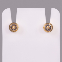 Brillantes Studex April Crystal - Chapado en oro