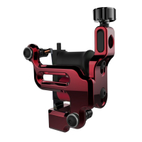 Máquina De Tatuaje FK Irons AL13 Roswell Aluminio En Ruby (Rojo) - Colour Packer