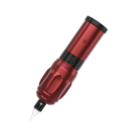 Stigma-Rotary® Force XL Máquina Inalámbrica + Power Pack + Adaptador RCA - Rojo