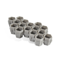 Bolsa de 50 Hive Caps (200 cápsulas) Soldier Bee Gris