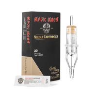 Caja de 20 cartuchos Magic Moon 0,35MM Long Taper - Diamond One Off Liner