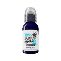 Tinta Para Tatuar World Famous Limitless - Dark Blue 3 30ml