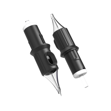 Caja de  20 Cartuchos Ghost Black  Stipple Shader - Long Taper