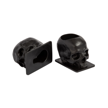 Bolsa de 200 Cápsulas Para Tinta Saferly Skull 16 mm - Negro