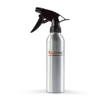 Botella Con Spray De Aluminio Killer Ink 250ml