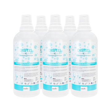 Botellas Vacías del Sistema de Dosificación Distel (6x 1L)