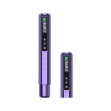EZ Lola Light Wireless PMU Machine con Batería Adicional - Morada