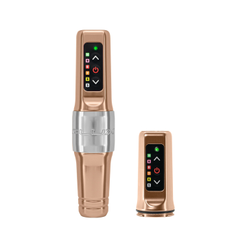 Máquina Microbeau Flux Mini con Powerbolt Mini Adicional - Champagne Gold