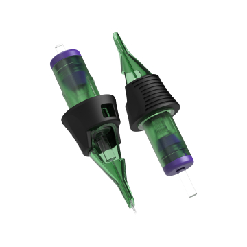 Box of 20 Ghost HEX Needle Cartridges Bugpin Liner - Long Taper