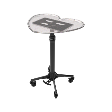 Bandeja y Base Ghost Heart Glitter - Sistema Completo