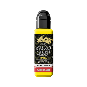 Tinta Para Tatuar Kuro Sumi Imperial - Kiiro Yellow 44 ml