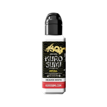 Tinta Para Tatuar Kuro Sumi Imperial - Heaven White 44 ml