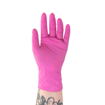 Caja de 100 Guantes Killer Beauty Rosa Nitrilo