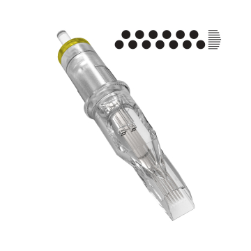 Caja de 20 cartuchos de agujas Killer Ink Stellar - Magnum Soft Edge