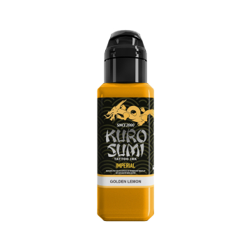 Tinta Para Tatuar Kuro Sumi Imperial - Golden Lemon
