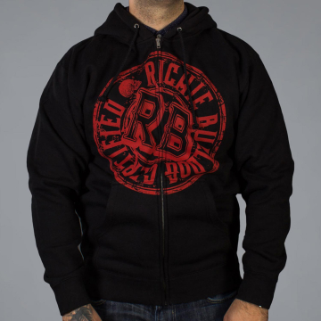 Luxury Hustle Wear 'RBD Certified' Sudadera Con Capucha Y Cremallera