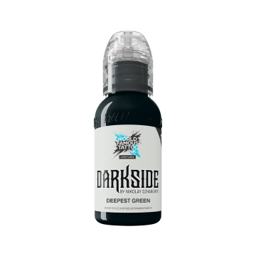 Tinta Para Tatuar World Famous Limitless - Nikolay Dzhangirov Deepest Green 30 ml