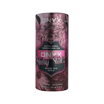 Onyx Tattoo Film - Tiny Tatz - 2 rollos de 7,5cm x 10m