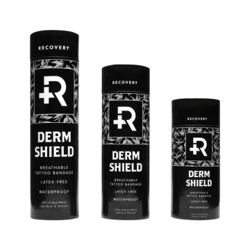 Recovery Derm Shield Película Protectora Transparente para Tatuajes - Rollo Película Protectora para Tatuajes